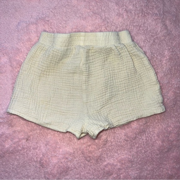 Girls Size 5T Modern Moments Yellow Gerber Pull-On Casual Summer Shorts - Picture 4 of 5